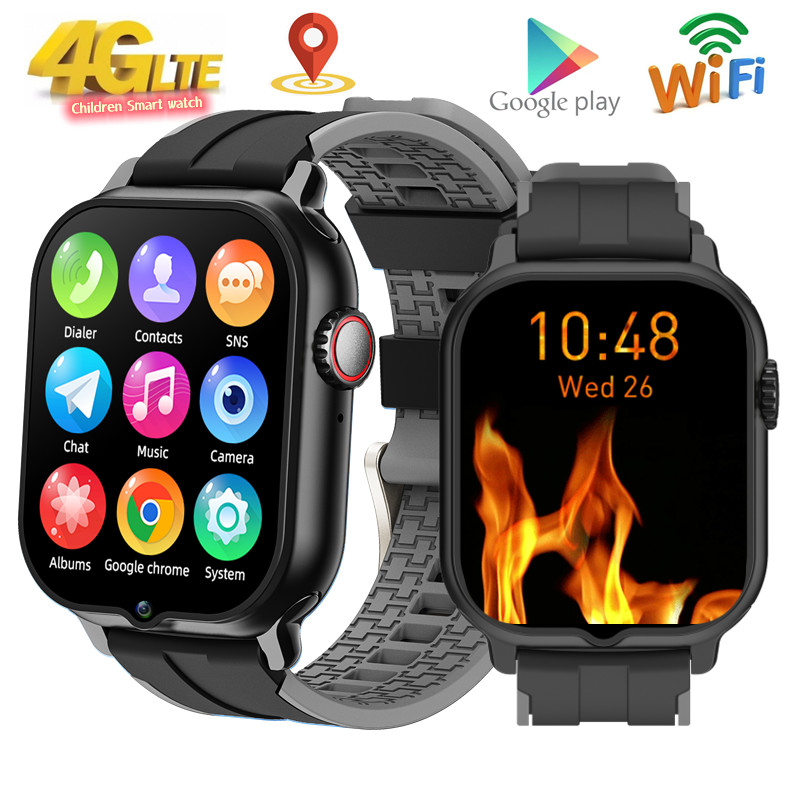 Smartwatch Watches For Kid Boy With Gps - 2024 Kinder Uhr Android 9,0 4g