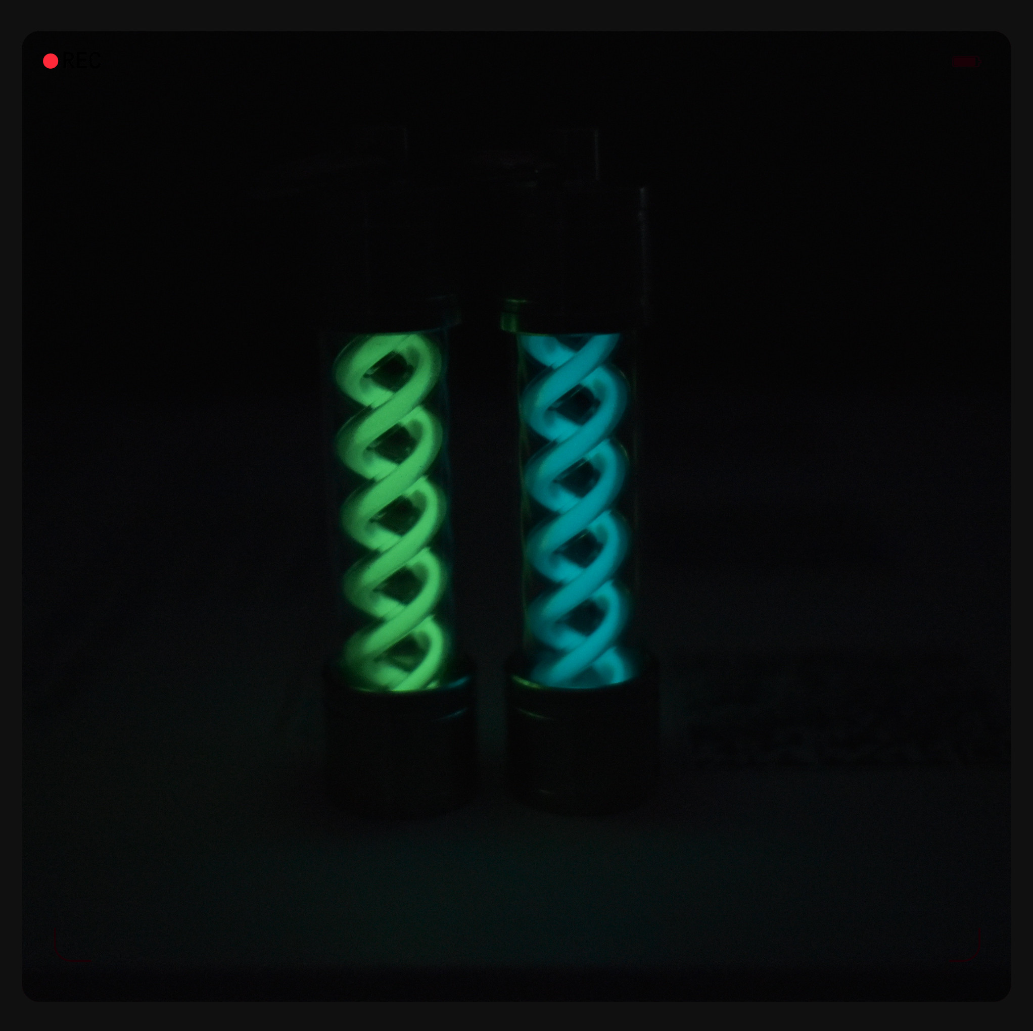 Tritium Gas Tube - EDC Schlüsselanhänger ohne Tritium, Biochemisches und