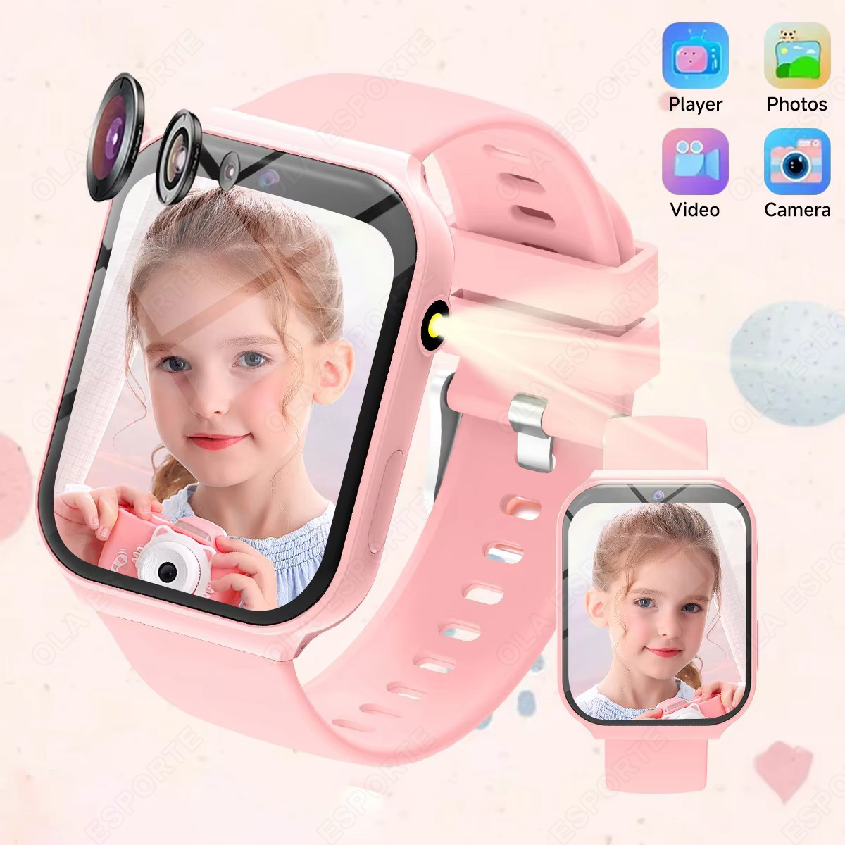 Smartwatch Watches Gift For Boys On Birthday - 2025 Neue Smartwatch für Kinder HD-Kamera