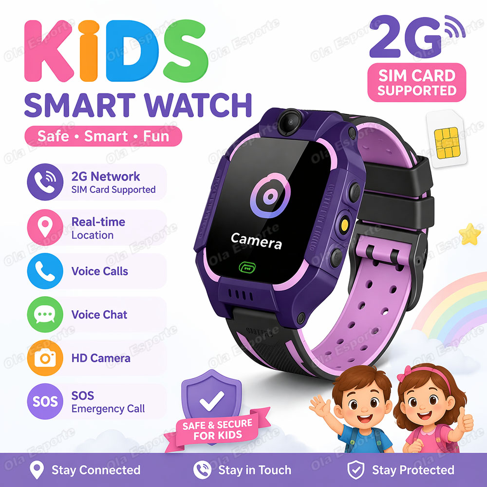 Smartwatch Watches For Kid Boy With Gps - Kinder-Smartwatch mit SIM-Karte, GPS, Kamera, Videoanruf,