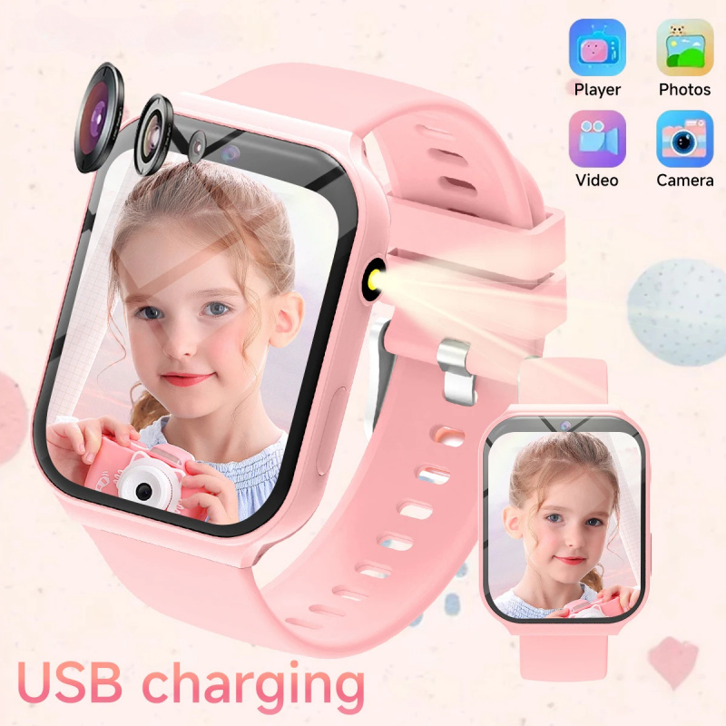 Smartwatch Watches Gift For Boys On Birthday - Neue Smartwatches für Kinder, Schlafüberwachung, HD-Kamera,