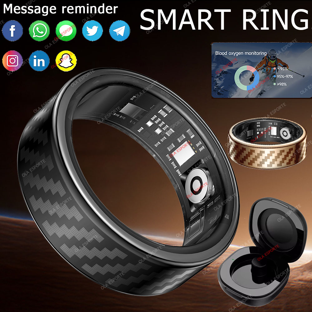 Smartwatch Health Watches - Neuester Smart Ring mit Anruf- und