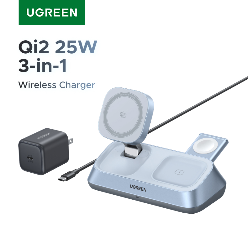 Smartwatch Apple Watch - UGREEN Qi2 25W MAX Magnetischer kabelloser