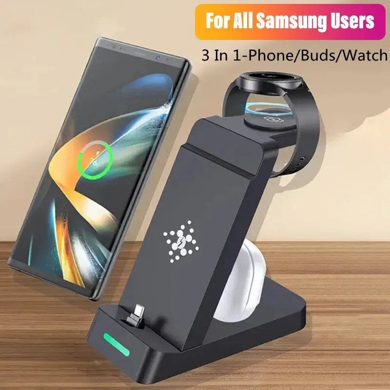 Watches Smartwatch Samsung - 3 in 1 Ladestation für Samsung