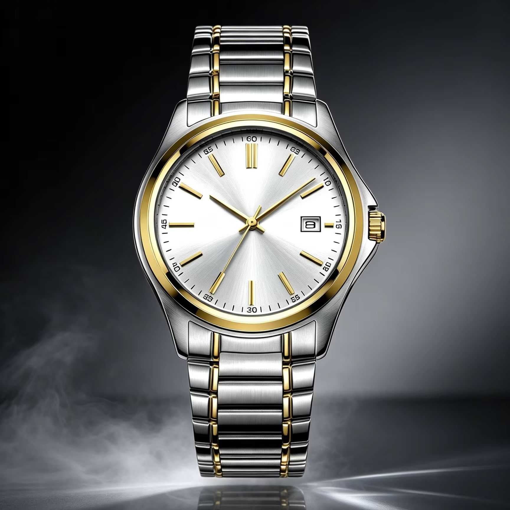 Casio Watches Smartwatch - Casio MTP-1183G | Edelstahl-Herrenarmbanduhr | Täglich
