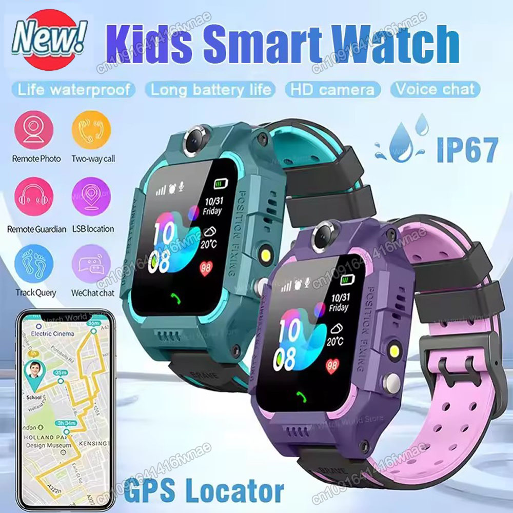 Smartwatch Watches For Kid Boy With Gps - 2026 Kinder 2G Smartwatch SOS GPS-Ortung