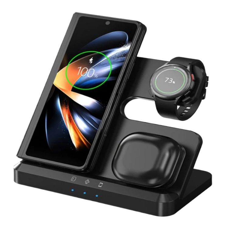 Watches Smartwatch Samsung - 3-in-1 Kabellose Ladestation Schnell-Ladedock für Samsung