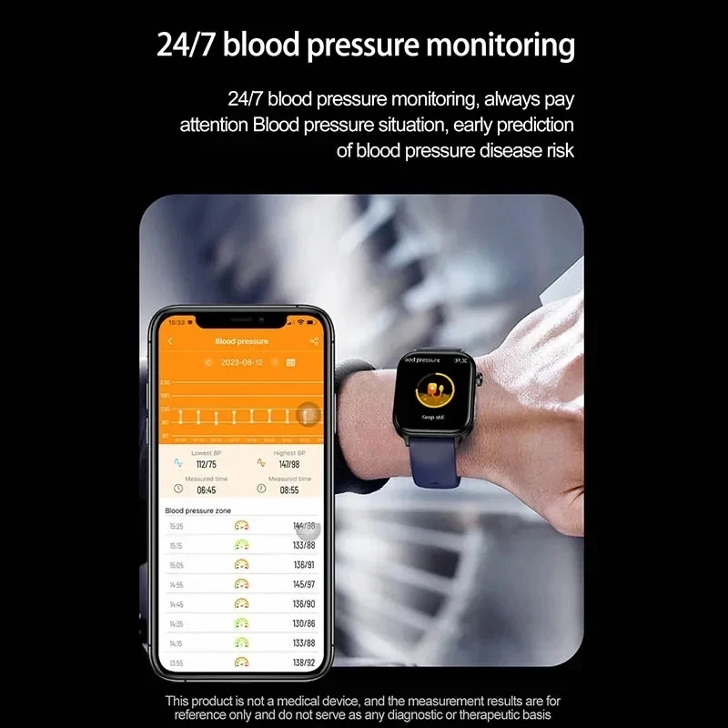 2023 neue EKG + PPG Überwachun – Smartwatch Health Watches Bewertung und Preis