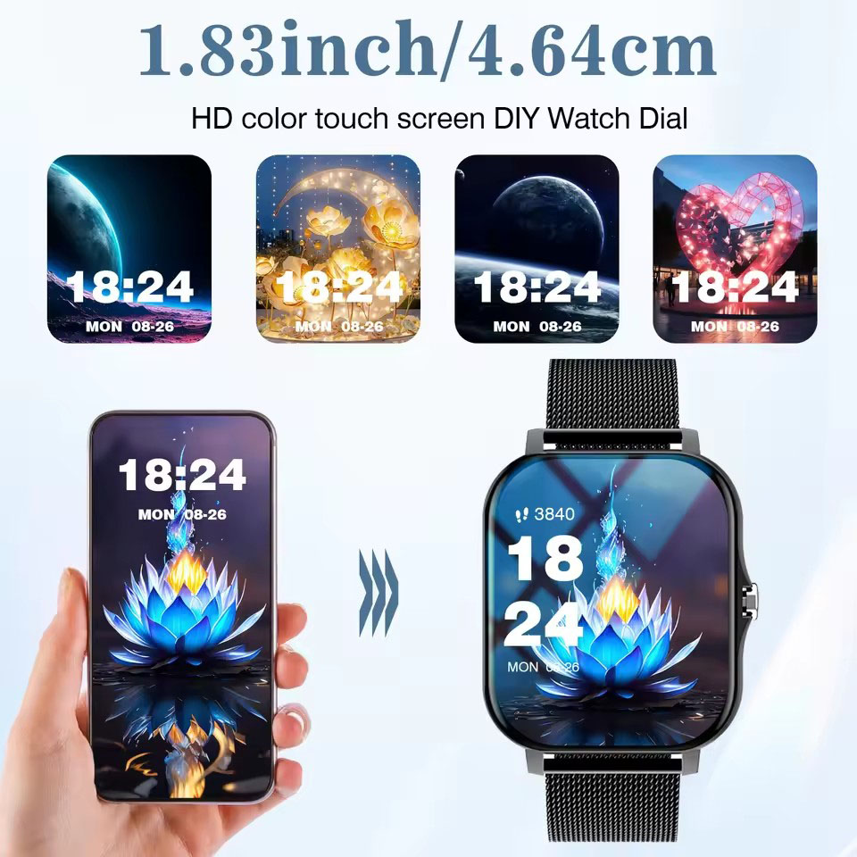 2026 Neue Bluetooth-Anruf-Smar – Smartwatch Health Watches Bewertung und Preis