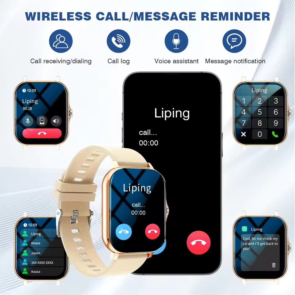 2026 Neue Bluetooth-Anruf-Smar – Smartwatch Health Watches Bewertung und Preis