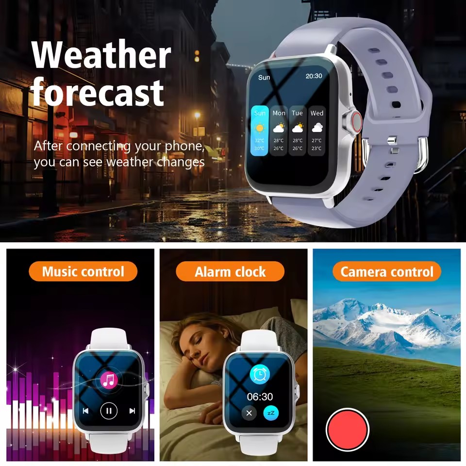 2026 Neue Bluetooth-Anruf-Smar – Smartwatch Health Watches Bewertung und Preis
