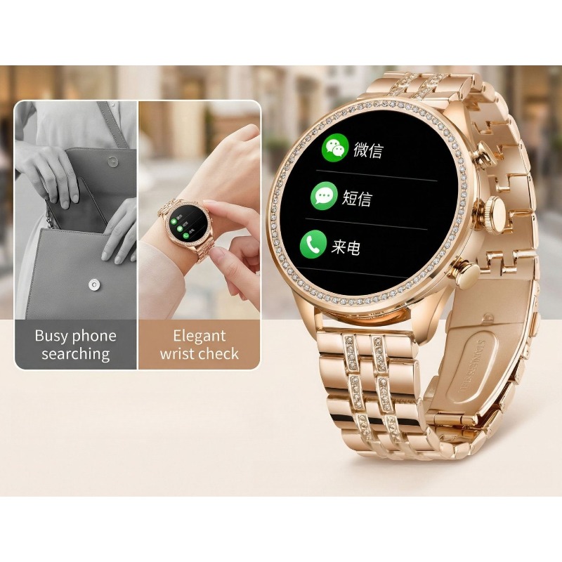 Grenzübergreifende Exklusivlie – Smartwatch Health Watches Bewertung und Preis