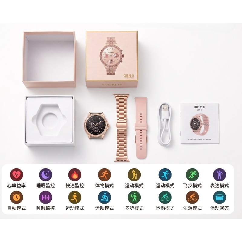 Grenzübergreifende Exklusivlie – Smartwatch Health Watches Bewertung und Preis