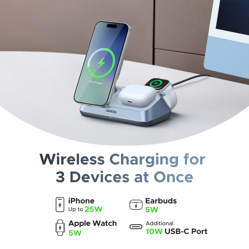 UGREEN Qi2 25W MAX Magnetische – Smartwatch Apple Watch Bewertung und Preis