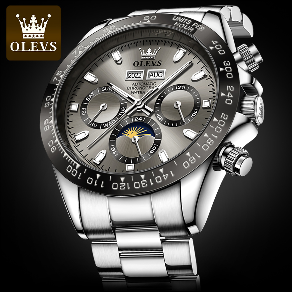 OLEVS 6654 Luxus-Herrenuhr, Ch – Watches Omega Bewertung und Preis