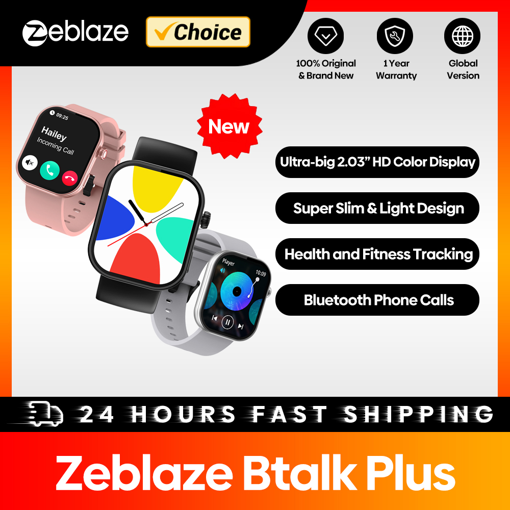 Neue Zeblaze Btalk Plus Smartw – Smartwatch Health Watches Bewertung und Preis