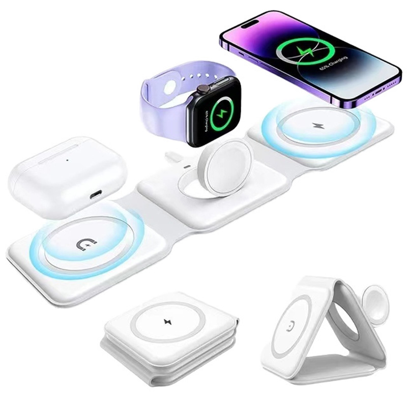 3-in-1 magnetisches faltbares  – Smartwatch Apple Watch Bewertung und Preis