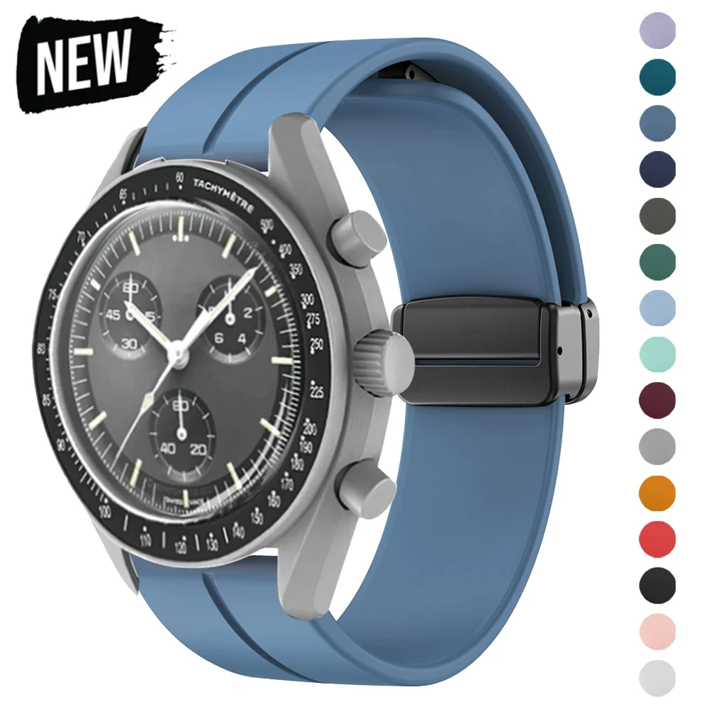 Silikon armband für Omega X Sw – Watches Omega Bewertung und Preis